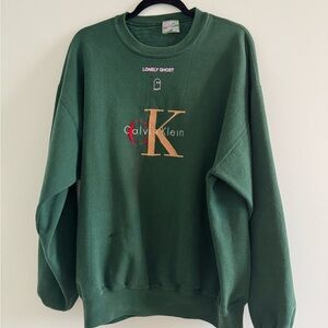 Lonely Ghost Ghosted Garments Calvin Klein Sweatshirt